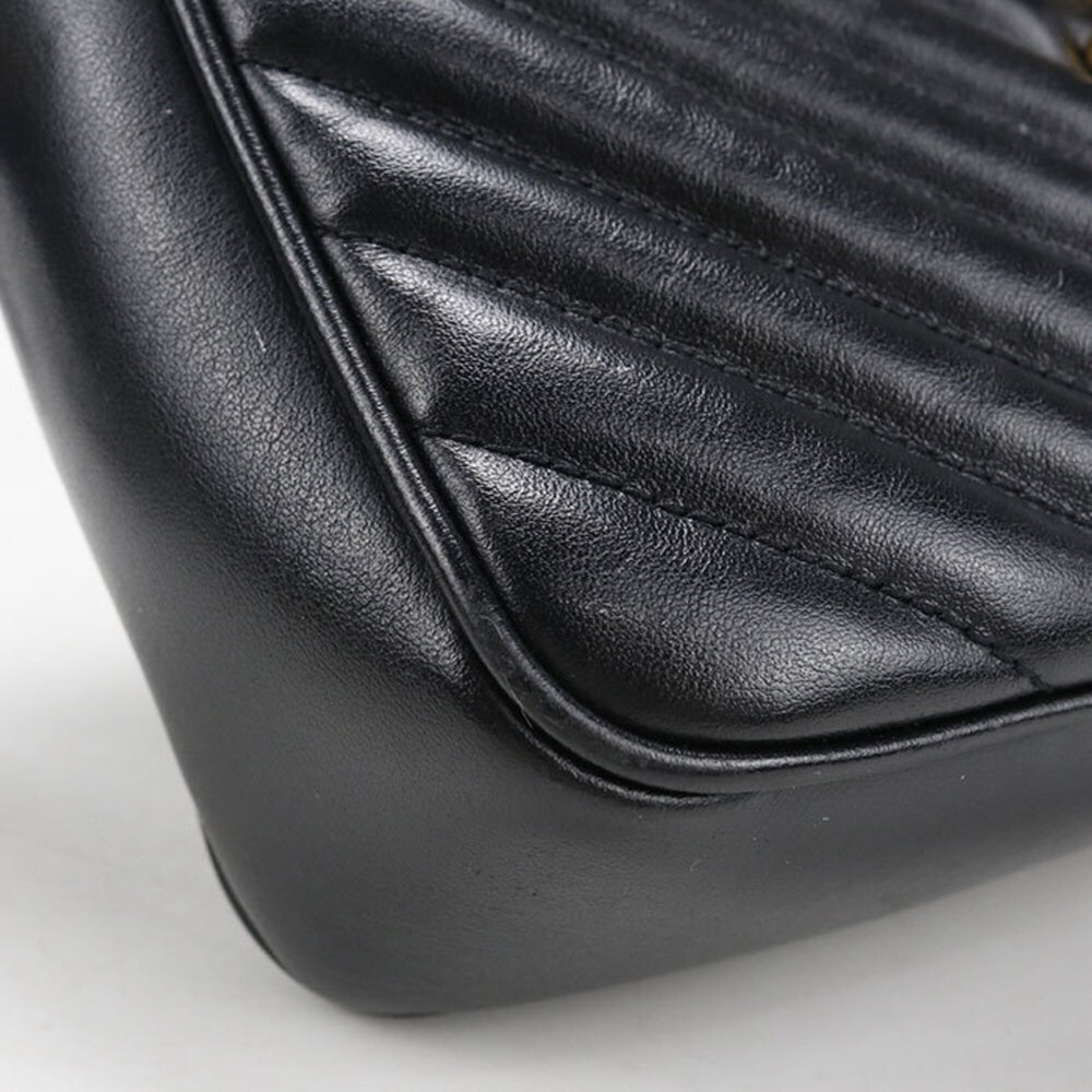 SAINT LAURENT Saint Laurent Shoulder Bag 612544 Camera Lou Women's Black - Picture 6 of 8